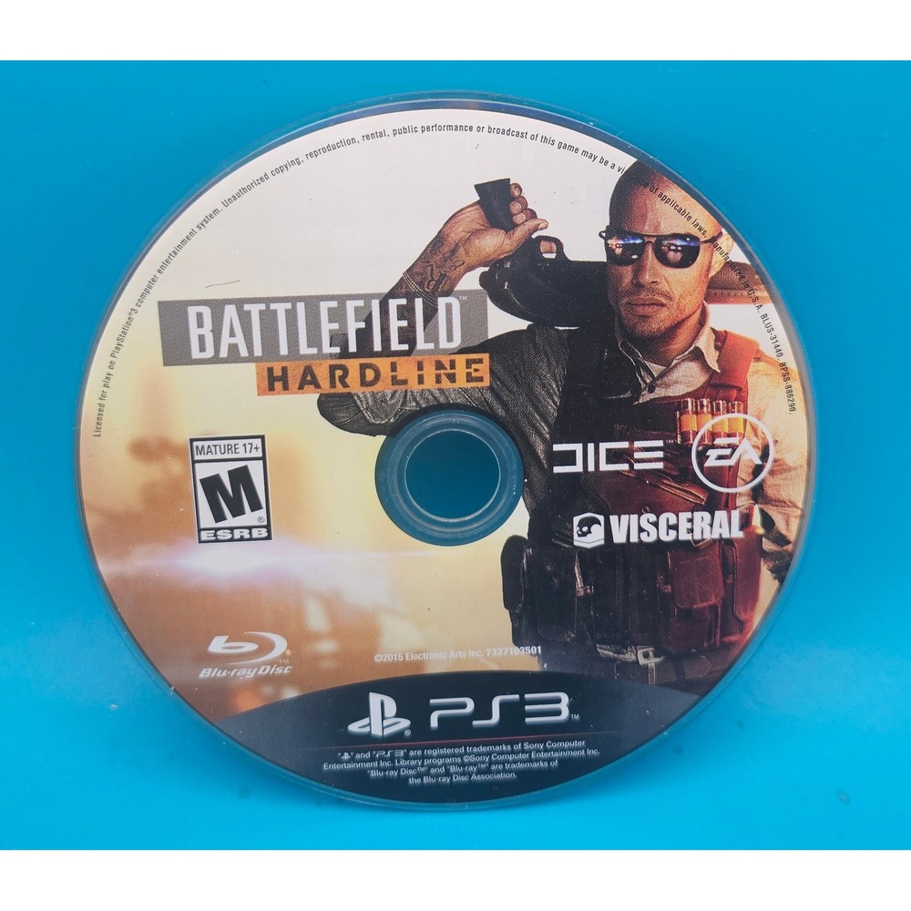 Battlefield Hardline - Playstation 3 (PS3) Game - Blu-Ray Disc only